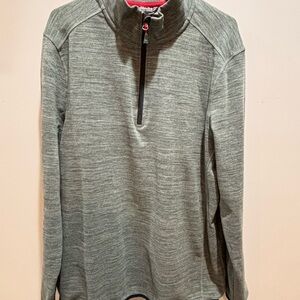Avalanche Heathered Gray Quarter-Zip Pullover